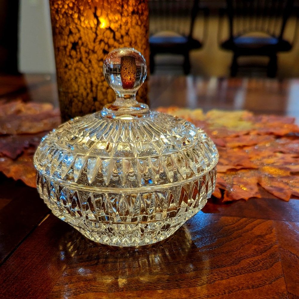 Vintage Crystal Dish